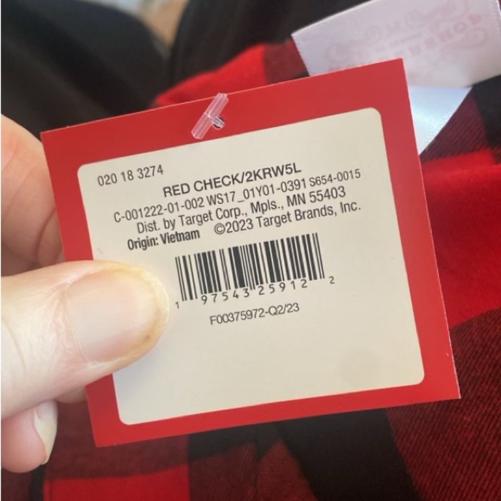 Wondershop Women’s 2 piece Buffalo check Flannel set available XXL NWT - Picture 5 of 8